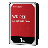 Disco Rígido Interno Western Digital Wd Red Wd10efrx 1tb Vermelho