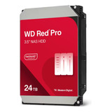 Disco Rígido Western Digital 24tb Wd Red Pro Wd240kfgx Cor Vermelho