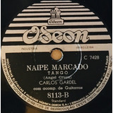 Disco Rotaçao 78 Carlos Gardel
