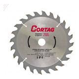 Disco Serra Circular Madeira 300 X 30 Mm 24 Dentes Cortag Cor Prateado