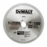 Disco Serra Circular P Aluminio 10 254mm 100 Dentes Dewalt