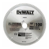 Disco Serra Circular P Aluminio 10 254mm 100 Dentes Dewalt