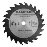 Disco Serra Grossa Madeira 7 1 4 24 D Vídia 3mm Chapa 2mm
