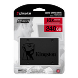 Disco Sólido Interno Kingston Sa400s37 240g 240gb Preto