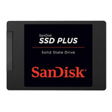 Disco Sólido Interno Sandisk Ssd Plus Sdssda 480g g26 480gb