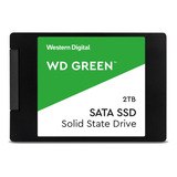 Disco Sólido Interno Western Digital Wd Green Wds200t2g0a 2tb Preto