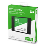 Disco Sólido Interno Western Digital Wd Green Wds480g3g0a Ssd 480gb Verde