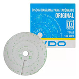 Disco Tacógrafo Diagrama Semanal 7dias 180km Vdo 140250006f