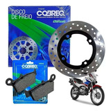 Disco Traseiro dianteiro Pastilhas Nx 400 Falcon 2005 Cobreq