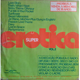 Disco Vinil Original Lp Super Erótica Vol 2