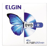 Disco Virgem Dvd r Elgin De 16x 4 7 Gb 120 Minutos