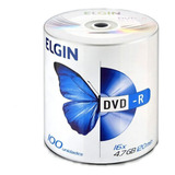 Disco Virgem Dvd r Elgin De 16x Logo Embalagem Lacrada 100un