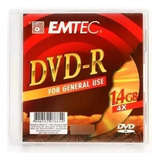 Disco Virgem Mini Dvd r Emtec De 4x Pacote Com 4 Unidades