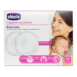 Discos Absorventes Antibacterianos Para Seios Chicco 30 Unid