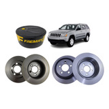 Discos De Freio Dianteiro Traseiro Cherokee Sport 2002 2012