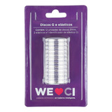 Discos G E Elásticos Transparentes C 12 Caderno Inteligente