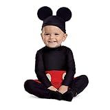 Disguise Fantasia Infantil Baby Mickey Mouse Como Mostrado Tamanho 12 18 Meses 