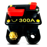 Disjuntor Chave 300amperes Svart 12v Proteção Som Automotivo
