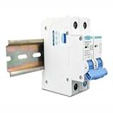 Disjuntor Corrente Contínua DC CC Bipolar 1000V 32A Trilho Din Solar Gerador Bateria