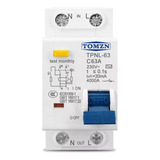 Disjuntor Diferencial Residual Ddr 30ma 40a 50a 63a