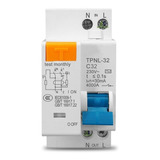 Disjuntor Dr Bipolar Fuga Diferencial Residual 2p 32a 30ma