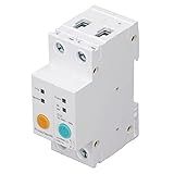 Disjuntor Inteligente WiFi Interruptor De Relé De Tempo Disjuntor De Montagem Em Trilho Din 2P AC230V 63A Para Casa Escola