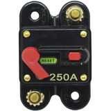 Disjuntor Protetor Som Automotivo 250a Techone Svart
