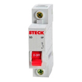 Disjuntor Steck Unipolar Din Sd Curva C 3ka De 10a Até 63a