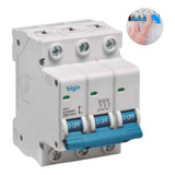 Disjuntor Tripolar Elgin 6a 10a 16a 20a 25a 32a 40a 50a 63a