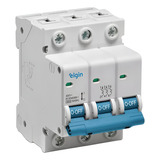 Disjuntor Tripolar Elgin 6a 10a 16a 20a 25a 32a 40a 50a 63a