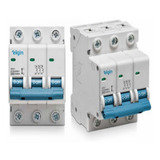 Disjuntor Tripolar Elgin 6a 3 Polos Din