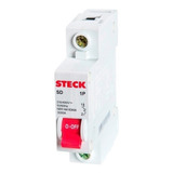Disjuntor Unipolar 1p Sd Din Curva C De 10a Até 32a Steck