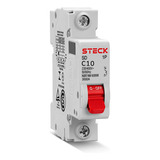 Disjuntor Unipolar Din Sd Curva C De 10a Até 32a Steck