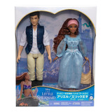 Disney A Pequena Sereia Ariel E Principe Eric Mattel Hlx14