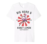 Disney Big Hero 6 Honey Lemon Poster Premium T Shirt