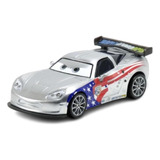 Disney Cars 2 Jeff Gorvette With Metallic Finish Loose