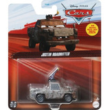 Disney Cars Justin Roadritter With Projectile On The Road Pé Cor Marrom
