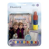 Disney Color Block Frozen De Editora Dcl Editorial Dcl Difusao Cultural Do Livro Tapa Mole Edición 1 En Português 2024