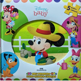 disney-disney Livro Com 5 Quebra cabeca Disney Baby 12 Paginas