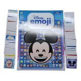 Disney Emoji Álbum De Figurinhas Completo Mais Encarte Patch