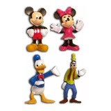 Disney Figurines Mickey Minnie Donald E Pluto