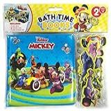 Disney Mickey Bath Time Books Bolsa De EVA Com Ventosas E Bolsa De Malha