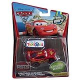 Disney Pixar CARS 2 Movie Exclusive 155 Die Cast Car Lightning McQueen With Metallic Finish