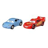 Disney Pixar Cars Sally And Lightning McQueen Diecast 2 Pack Cars