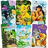 Disney Super Conjunto De Livros De Quadro Para Bebês E Crianças Pequenas Conjunto De 6 Livros Infantis Aladdin The Lion King Peter Pan The Jungle Book Lady And The Tramp And Alice In Wonderland 