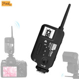 Disparador Flash Transceiver Pixel Opas Wireless P Nikon Cor Preto