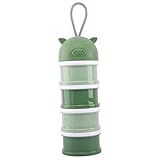 Dispensador De Fórmula Portátil De Suplemento De Alimentos Para Bebês Dispensador De Leite Em Pó De Bebê 4 Camadas Lanches Lanche Lanche Batata De Batata Recipiente De Armazenamento De Pasta D