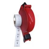 Dispense Placa Retire 6000 Senhas Numeradas Vermelho