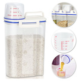 Dispenser De Grãos Cereais E Alimentos Para Parede 1000ml