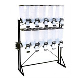 Dispenser De Rações E Grãos Durabox Preto 10x40l Durapets